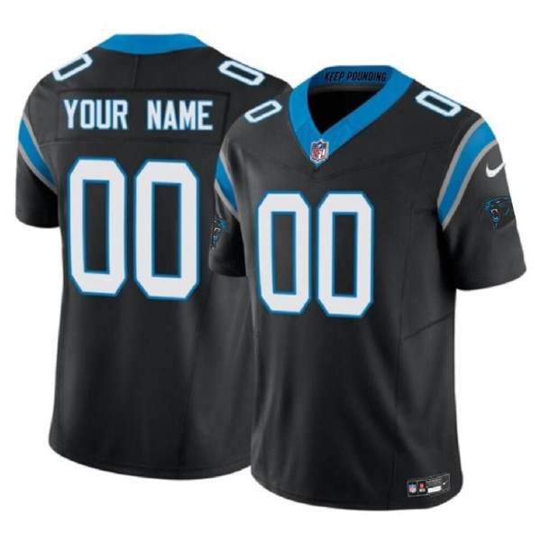 Custom Carolina Panthers Vapor F.U.S.E. Limited Jersey